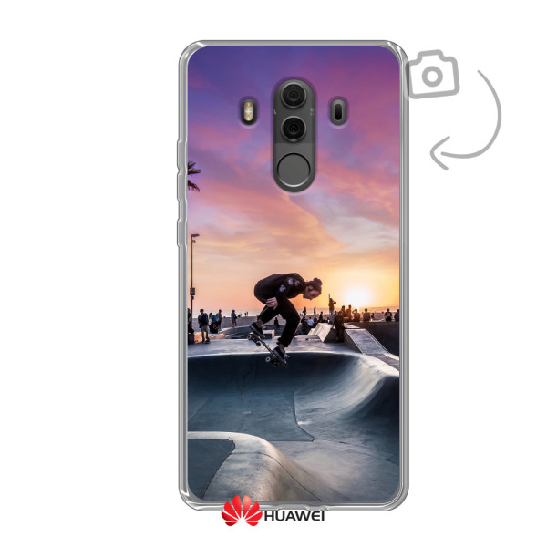 Achterkant bedrukt soft case telefoonhoesje voor Huawei Mate 10 Pro