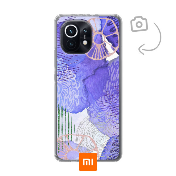 Achterkant bedrukt soft case telefoonhoesje voor Xiaomi Mi 11