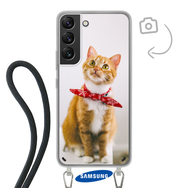 Telefoonhoesje met koord voor Samsung Galaxy S22