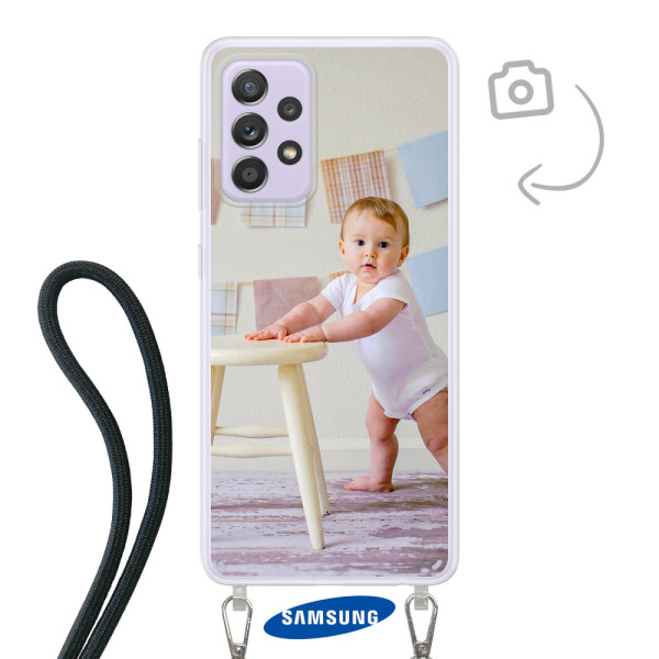 Telefoonhoesje met koord voor Samsung Galaxy A52/A52 5G/A52s 5G