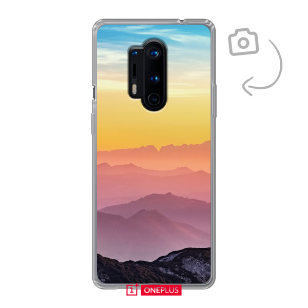 Achterkant bedrukt soft case telefoonhoesje voor OnePlus 8 Pro