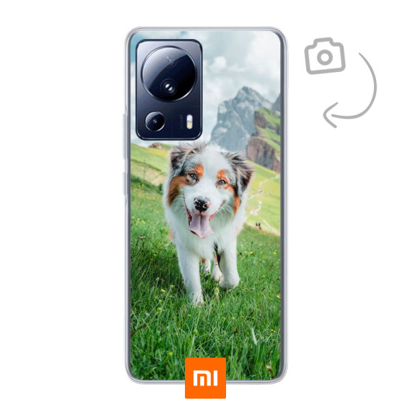 Achterkant bedrukt soft case telefoonhoesje voor Xiaomi 13 Lite