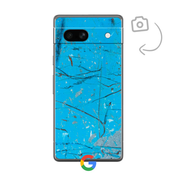 Achterkant bedrukt soft case telefoonhoesje voor Google Pixel 7A