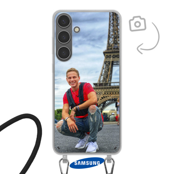 Telefoonhoesje met koord voor Samsung Galaxy S24 Plus