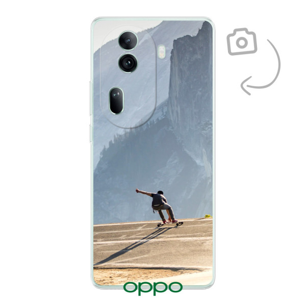 Achterkant bedrukt soft case telefoonhoesje voor Oppo Reno 11 Pro