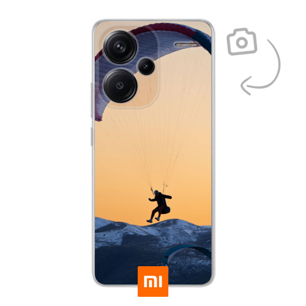 Achterkant bedrukt soft case telefoonhoesje voor Xiaomi Redmi Note 13 Pro+