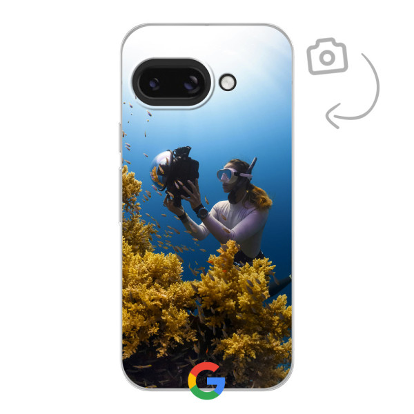 Achterkant bedrukt soft case telefoonhoesje voor Google Pixel 9A