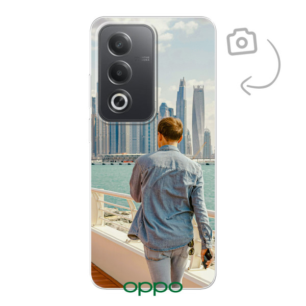 Achterkant bedrukt soft case telefoonhoesje voor Oppo A3 Pro/A80