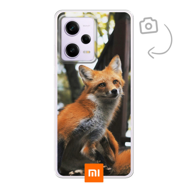 Achterkant bedrukt soft case telefoonhoesje voor Xiaomi Poco X5